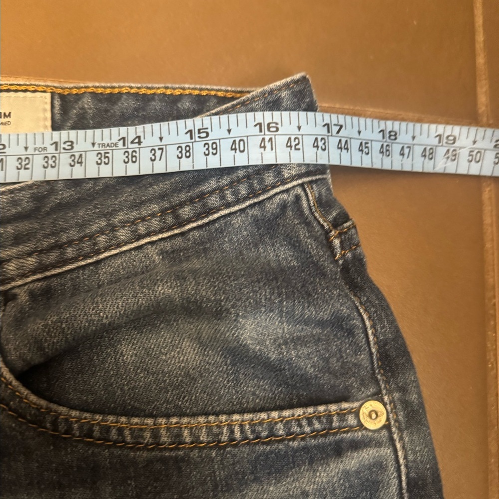 Ag Adriano Goldschmied Men's Straight Jeans - Dark Blue - Picture 11 of 14